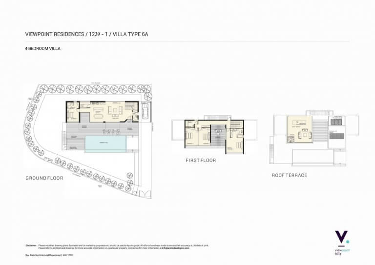 ViewPoint Hills Plot 1239 - 4 Bedroom Villas For Sale in Peyia