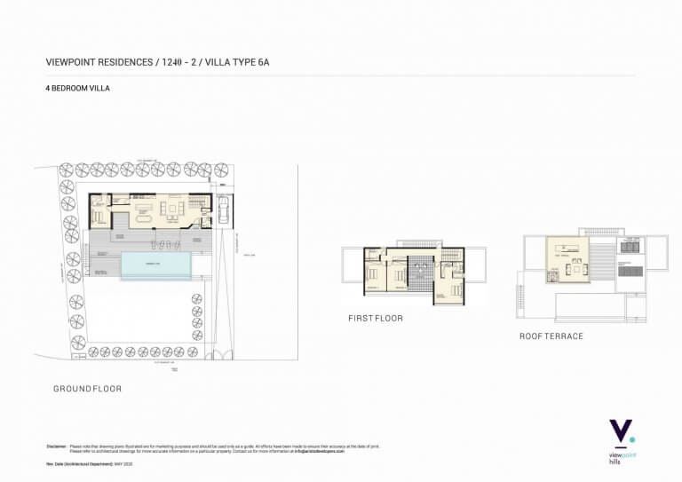 ViewPoint Hills Plot 1240 - 4 Bedroom Villas For Sale in Peyia