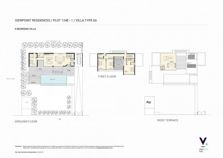 ViewPoint Hills Plot 1248 - 4 Bedroom Villas For Sale in Peyia