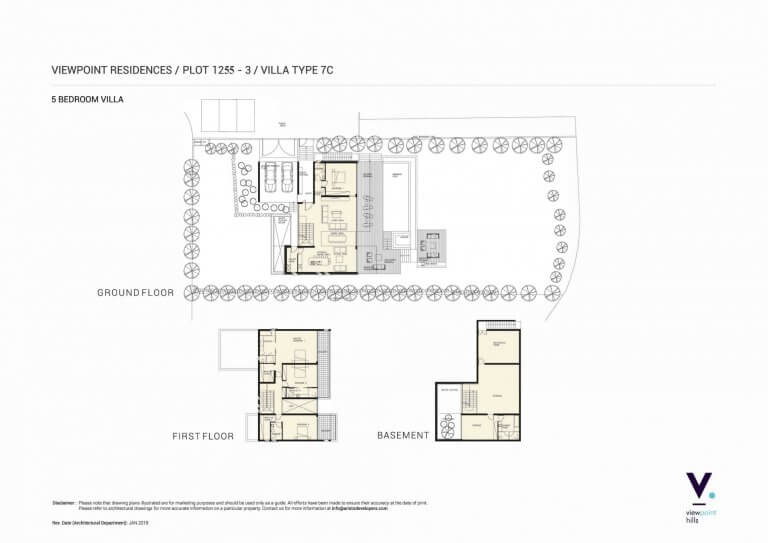 ViewPoint Hills Plot 1255 - 3 Villa 5 Bedroom For Sale in Peyia