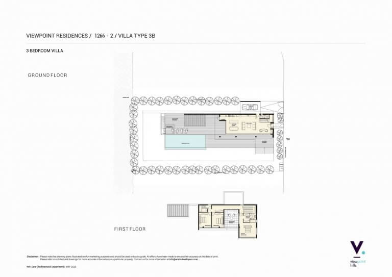 ViewPoint Hills Plot 1266 - 3 Bedroom Villas For Sale in Peyia