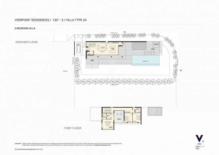 ViewPoint Hills Plot 1267 - 3 Bedroom Villas For Sale in Peyia