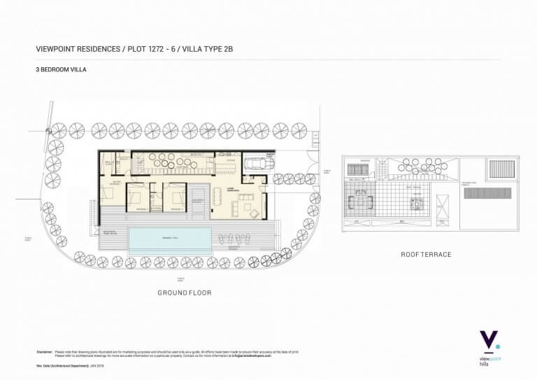 ViewPoint Hills Plot 1272 - 3 Bedroom Villas For Sale in Peyia