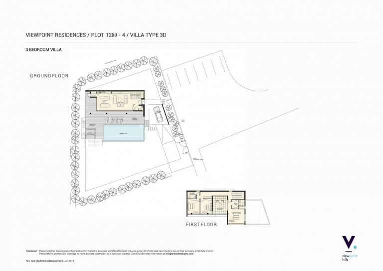 ViewPoint Hills Plot 1280 - 3 Bedroom Villas For Sale in Peyia