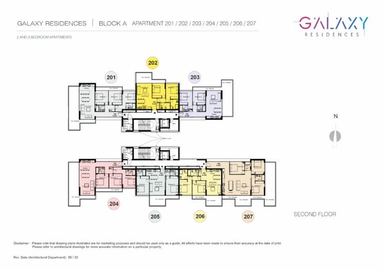 Galaxy Residences BLOCK A -2nd FLOOR