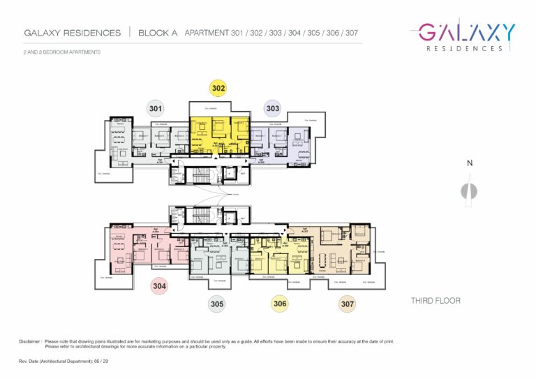 Galaxy Residences BLOCK A -3rd FLOOR