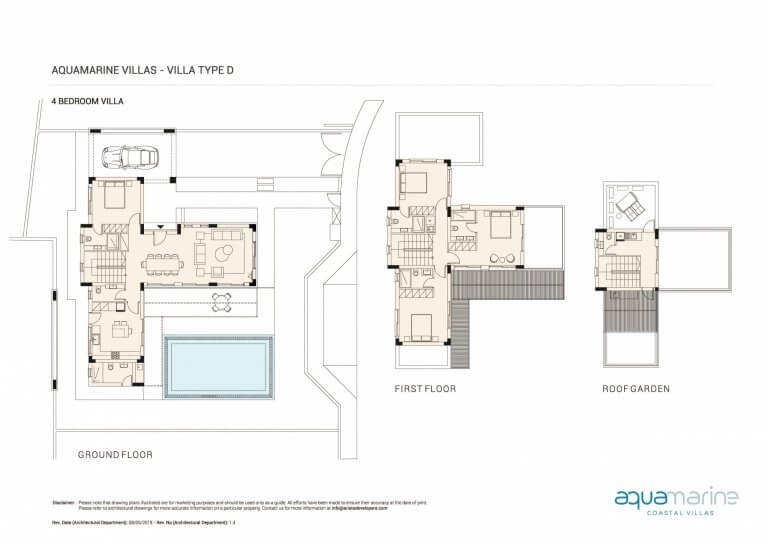 AQUAMARINE FLOOR PLANS TYPE-D---4BRM