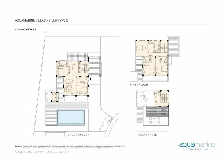 AQUAMARINE FLOOR PLANS Type-C--4BRM