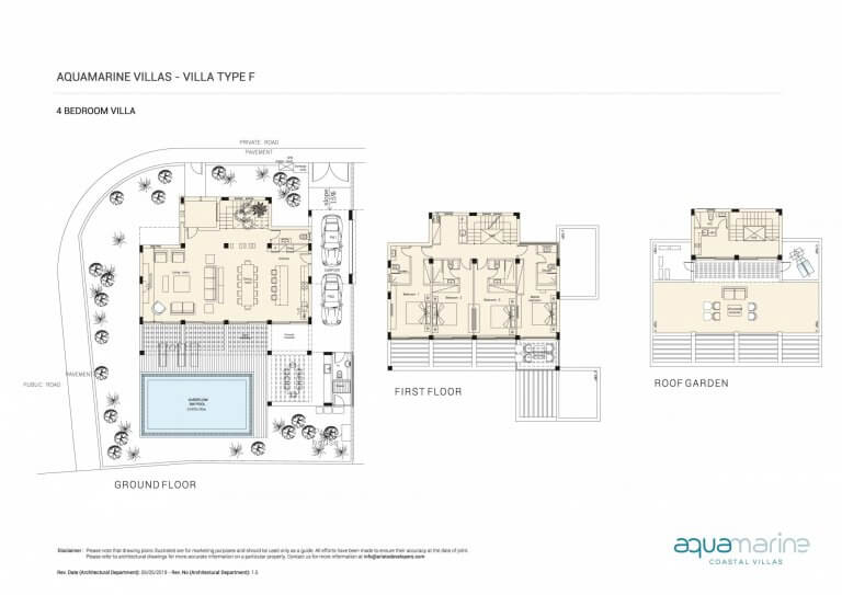 AQUAMARINE FLOOR PLANS Type-F--4BRM