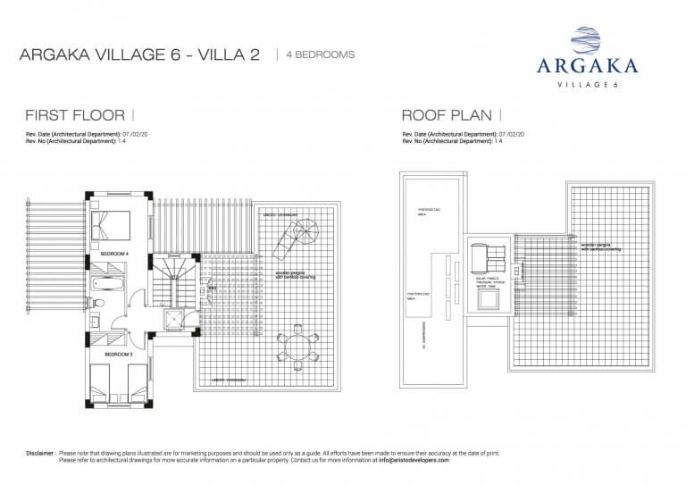 Argaka Village Villa 6 - 4 Bedroom Villa For Sale in Cyprus