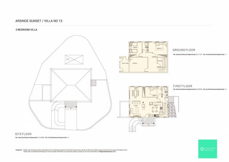 Arsinoe Sunset Villa 13 - 3 Bedroom Villa For Sale in Polis