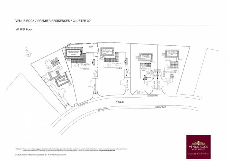 Venus Rock Premier Residences Master Plan Site