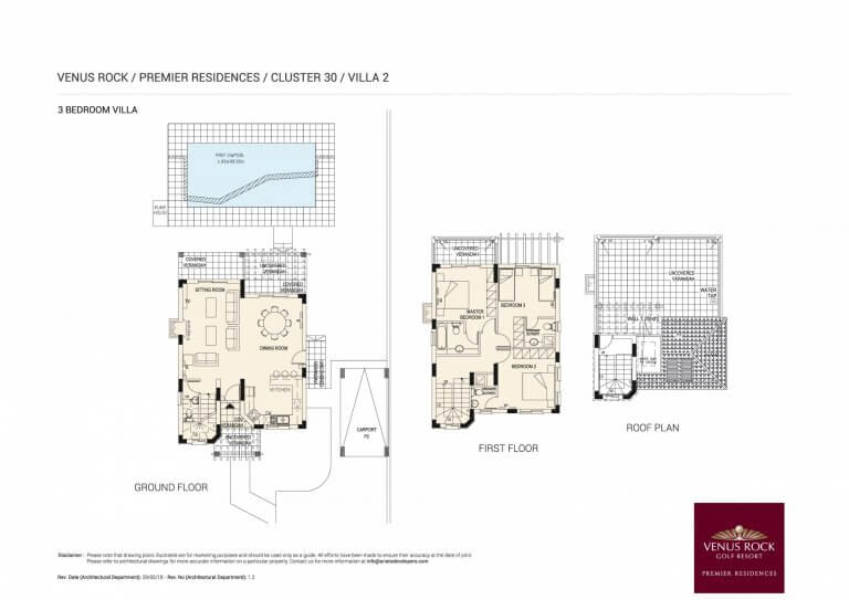 Premier Residences Villa 2 - 3 Bedroom Villa Foe Sale in Venus Rock