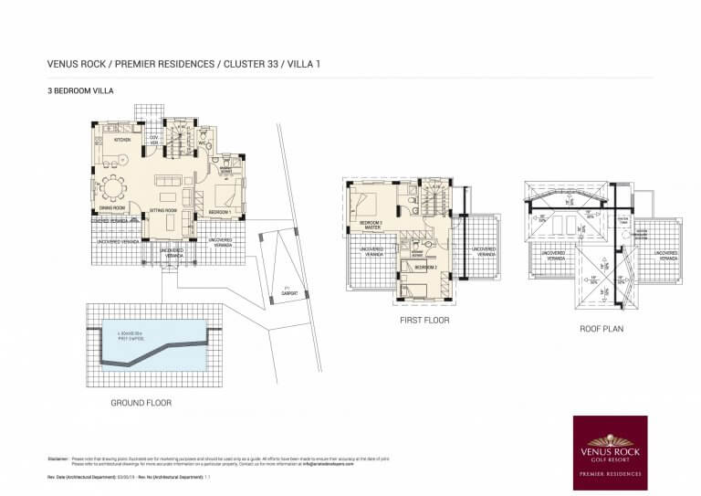 Premier Residences Villa 1 - 3 Bedroom Villa For Sale in Venus Rock