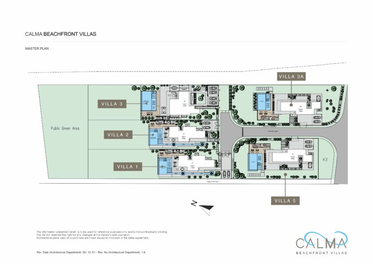 Calma Villas-Master Plan EN