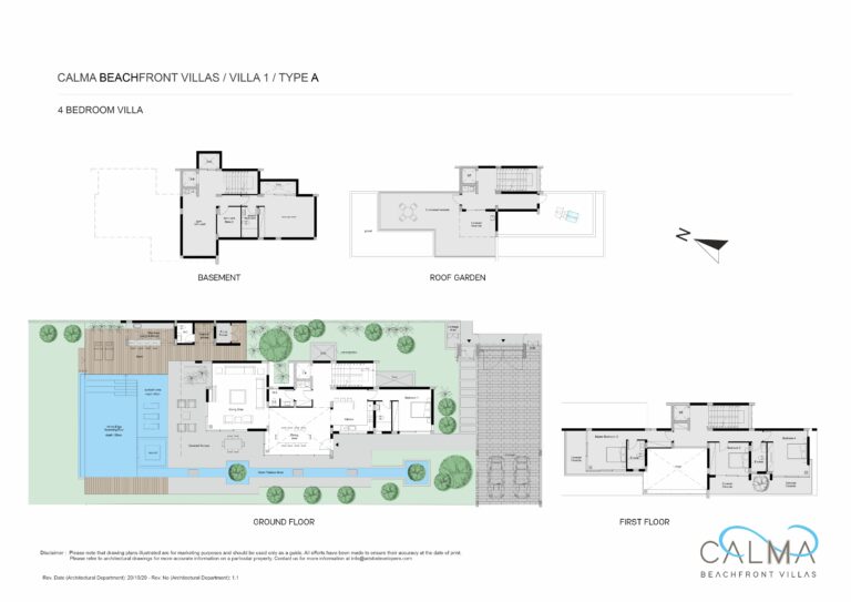 FLOOR PLAN - Calma Villas_V1 EN