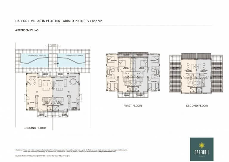 Daffodil-Villas-in-Plot-166 (Floor Plans)