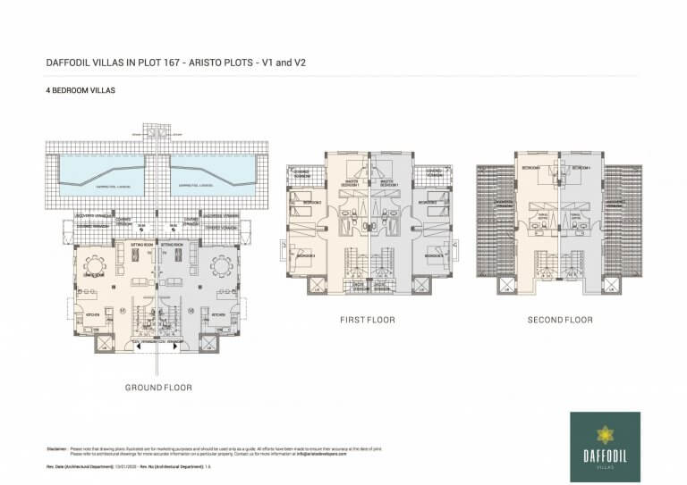 Daffodil-Villas-in-Plot-167 (Floor Plans)