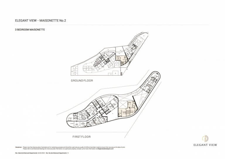 Elegant View Maisonette 2 (Floor Plans)