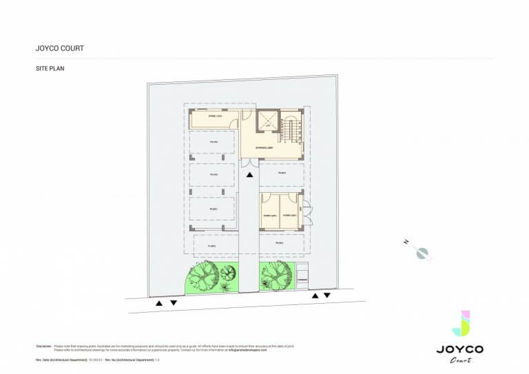 Joyco Court Master Plan - 3 Bedroom For Sale in Paphos