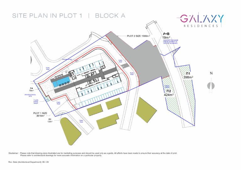 Galaxy Residences BLOCK A - MASTER PLAN