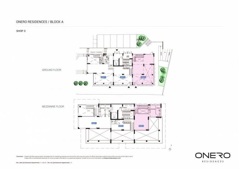 Onero Residences - Block A Shop 3 For Sale in Paphos