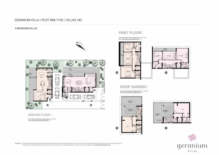 Geranium Villas Plot 89 - 4 Bedroom Villas For Sale in Paphos