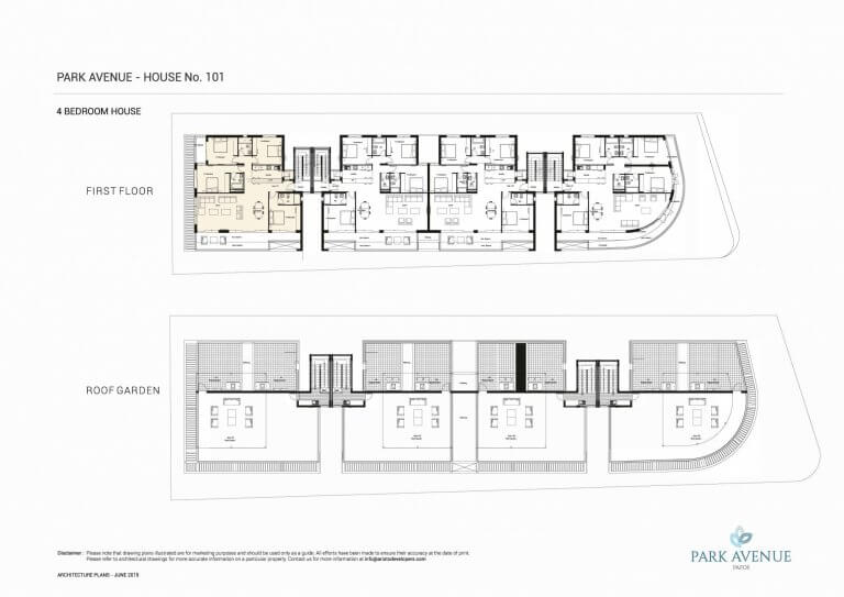 Park Avenue Floor Plans No-101