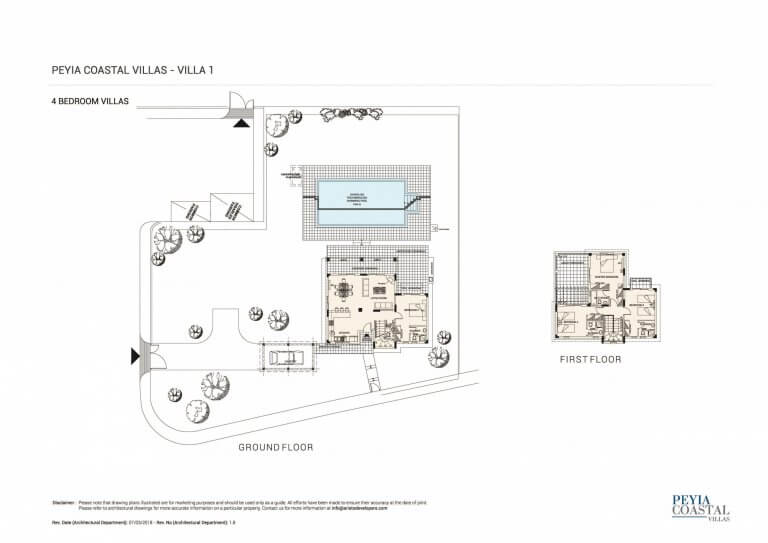 Peyia Coastal Residences V1 (Floor Plans)