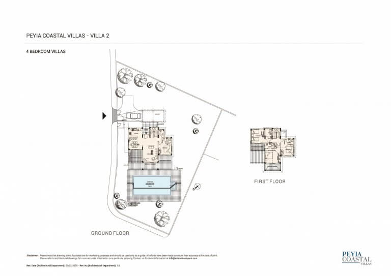Peyia Coastal Residences V2 (Floor Plans)