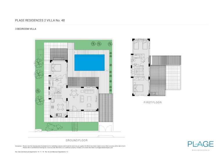 Plage Residences 2 v48 Floor plans