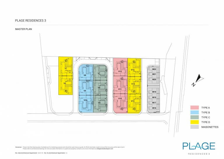 Plage Residences 3 Master Plan Site