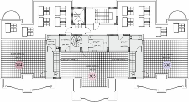ROOF FLOOR PLAN