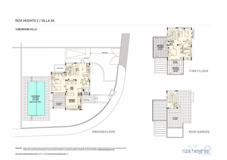 Riza Heights 2 - 3 Bedroom Villa For Sale in Peyia