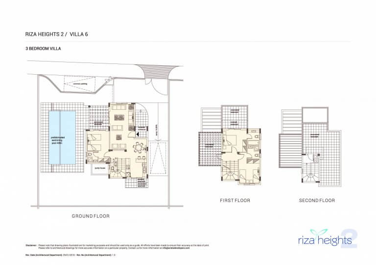 Riza Heights Villa 2 6 - 3 Bedroom Villa For Sale in Peyia