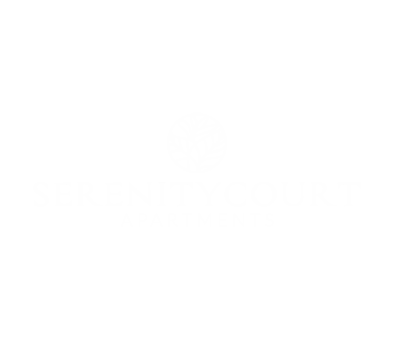 SERENITY COURT LOGO WHITE