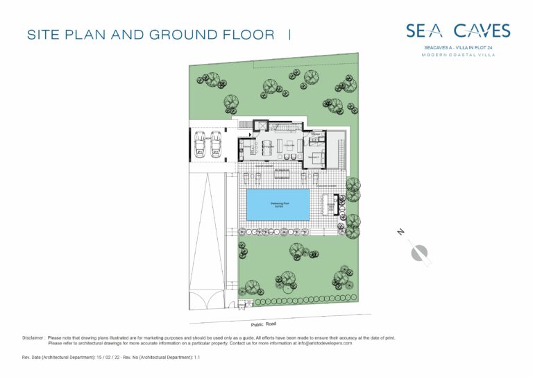 SITE PLAN AND GROUND FLOOR EN