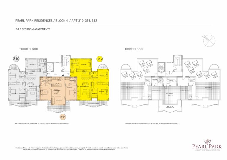 PEARL PARK Bl.4 THIRD AND ROOF FLOOR