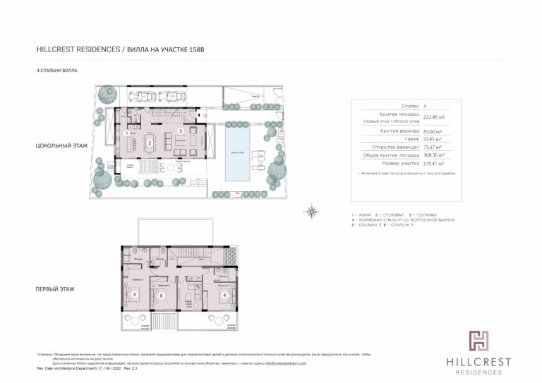 VILLA 158 B HILLCREST RESIDENCES RU