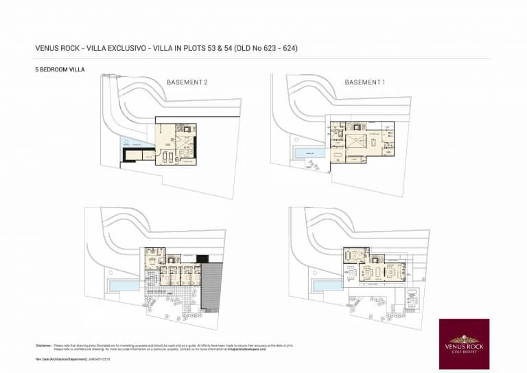 VILLA EXLUSIVO (Floor Plans)