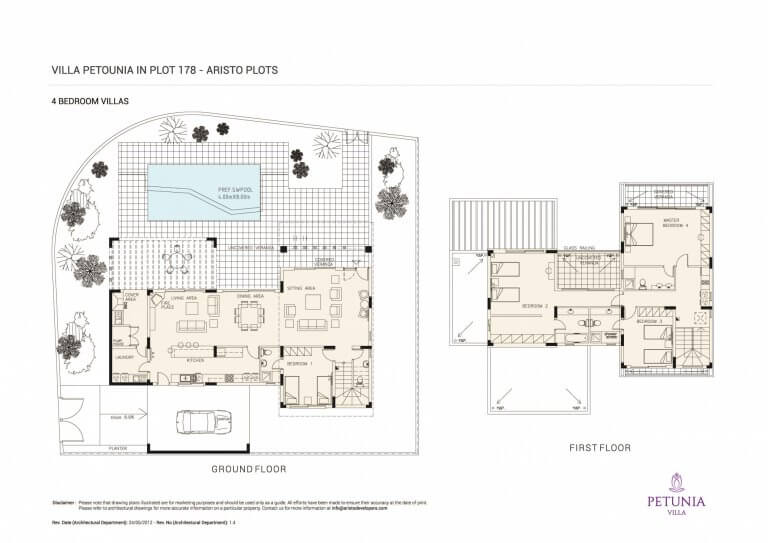 VILLA-PETOUNIA (Floor Plans)